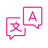 AI-powered localization icon